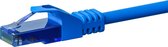 Danicom UTP CAT6a patchkabel / internetkabel 0,50 meter blauw - 100% koper - netwerkkabel