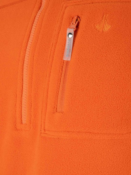 BJØRNSON Mels Fleece Pull-Over Homme - 4 Saisons - Pull - Taille L - Oranje