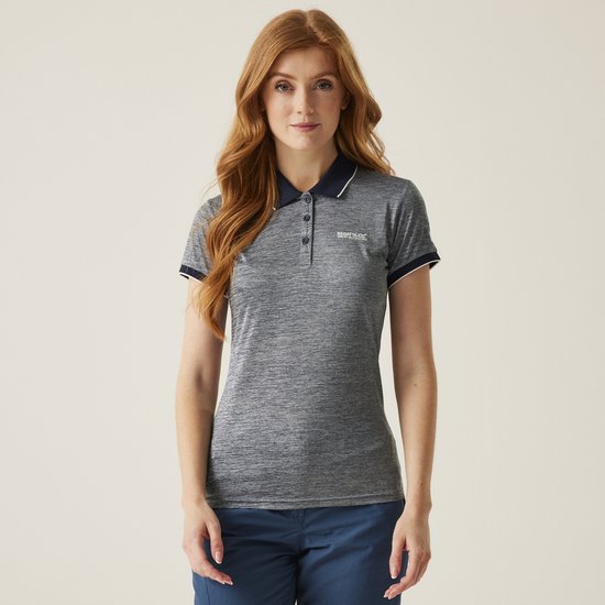 Het Remex II sportieve poloshirt van Regatta - dames - blauw