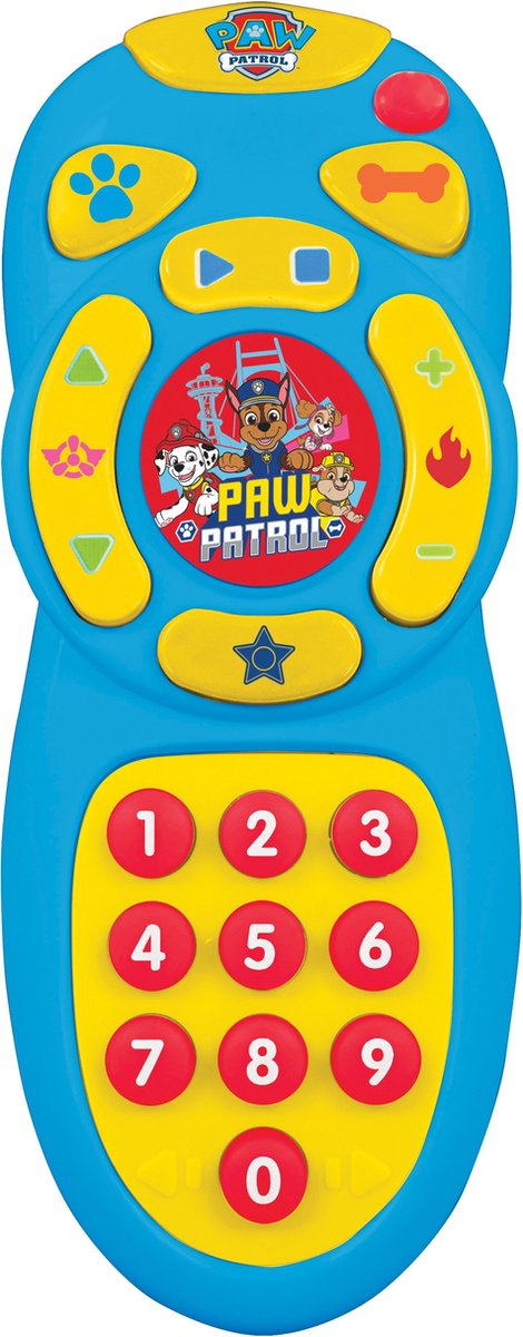 Ma première télécommande bilingue educative La Pat’Patrouille FR/EN