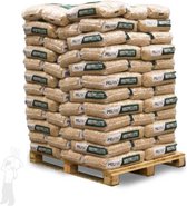 Pelfin Witte Houtpellets | ENplus A1 houtpellets | 1 pallet – totaal 1080 kg (84 zakken x 12,5 kg) | 100% Naaldhout