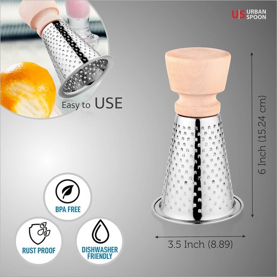 Citroen Zester Bar Tool, Ronde Zester, Citrus Lime Zester Peeler ...