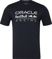 Oracle Red Bull Racing Logo Shirt Blauw 2024 XL - Max Verstappen - Sergio Perez
