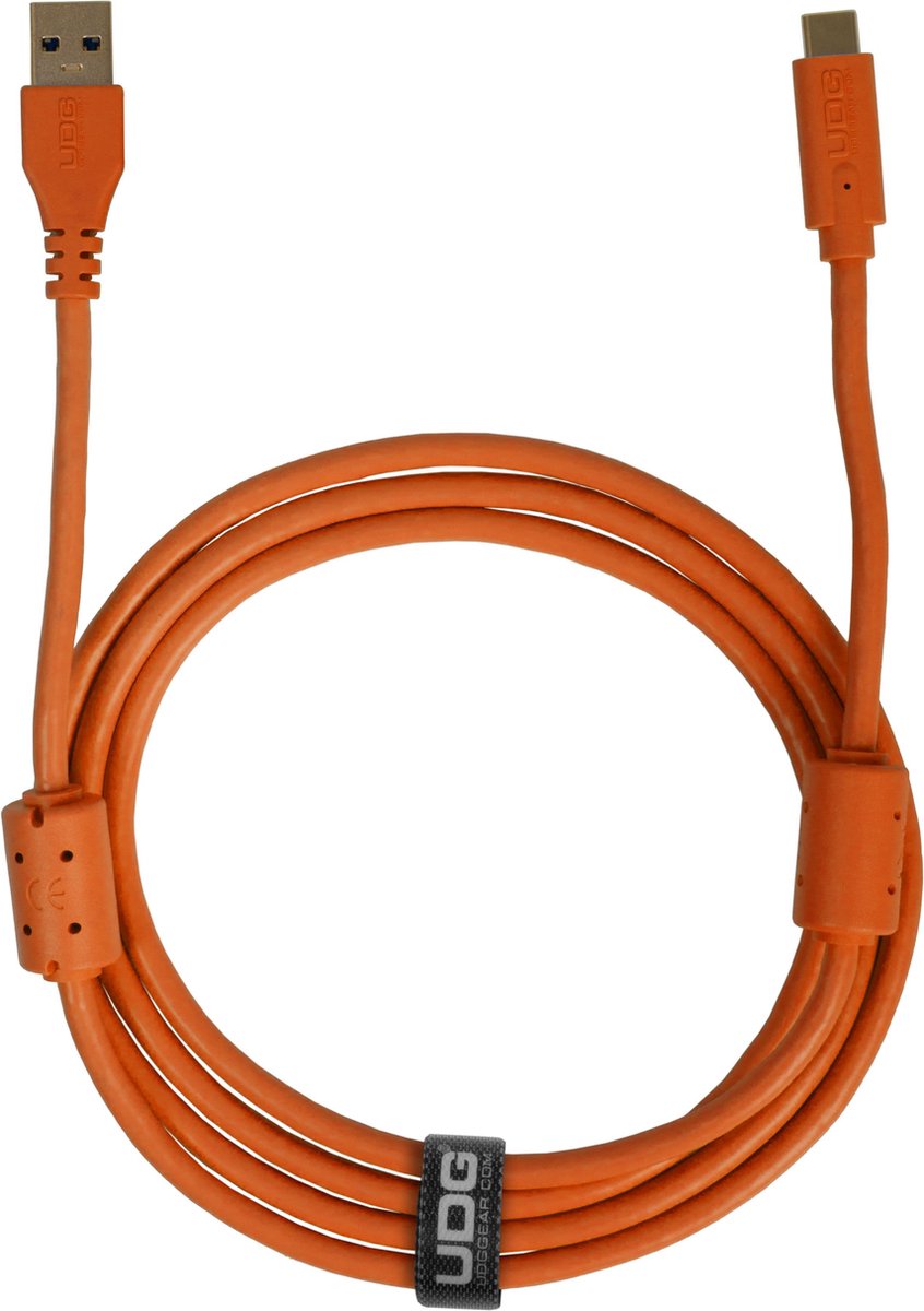 UDG USB 3.0 C-A Orange Straight 1,5m U98001OR - Kabel voor DJs