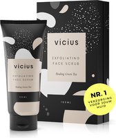 Vicius® - Gommage - Peeling visage - Exfoliant - Élimine les points noirs - Exfoliant pour femme - 100 ml