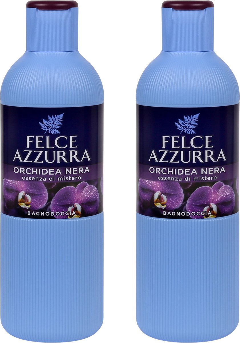 Felce Azzurra Douchegel - Zwarte Orchidee - 2 stuks - 650 ml