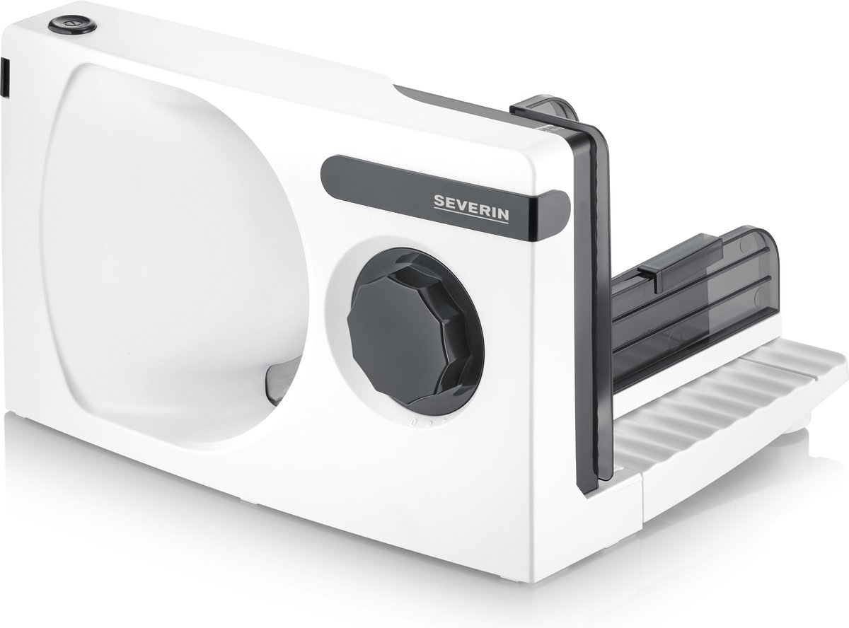 Severin AS 3912 Snijmachine - Compact opvouwbaar model met DC motor - Solingen RVS snijmes
