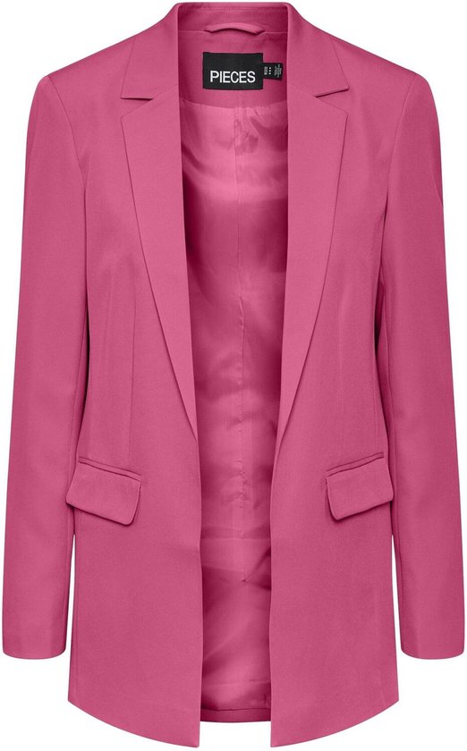 Pieces Blazer Pcbozzy LS Loose Blazer Noos Bc 17114792 Hot Pink Femme Taille - L