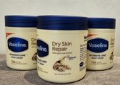 Vaseline® Droge Huid Herstellende Dry Skin Repair Bodycrème 3x400ml