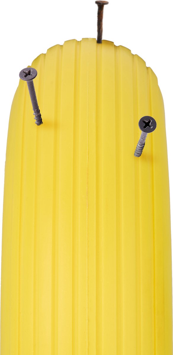 kruiwagenwiel - 3.50-6 - massief rubber - kunststof velg - anti-lek - tot 100 kg — afbeelding 4