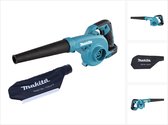 Makita DUB 185 Z accu bladblazer 18 V + opvangzak - zonder accu, zonder oplader