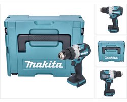 Makita DHP 489 ZJ accu-klopboormachine 18 V 73 Nm borstelloos + Makpac - zonder accu, zonder oplader