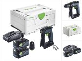 Festool CXS 18 accuboormachine 18 V 40 Nm borstelloos + 2x accu 5.0 Ah + lader + systainer