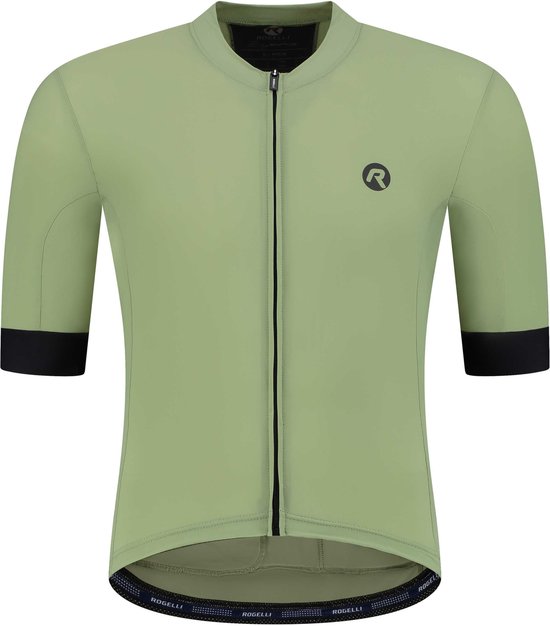 Rogelli Signature Fietsshirt Korte Mouwen Heren - Groen - Maat M