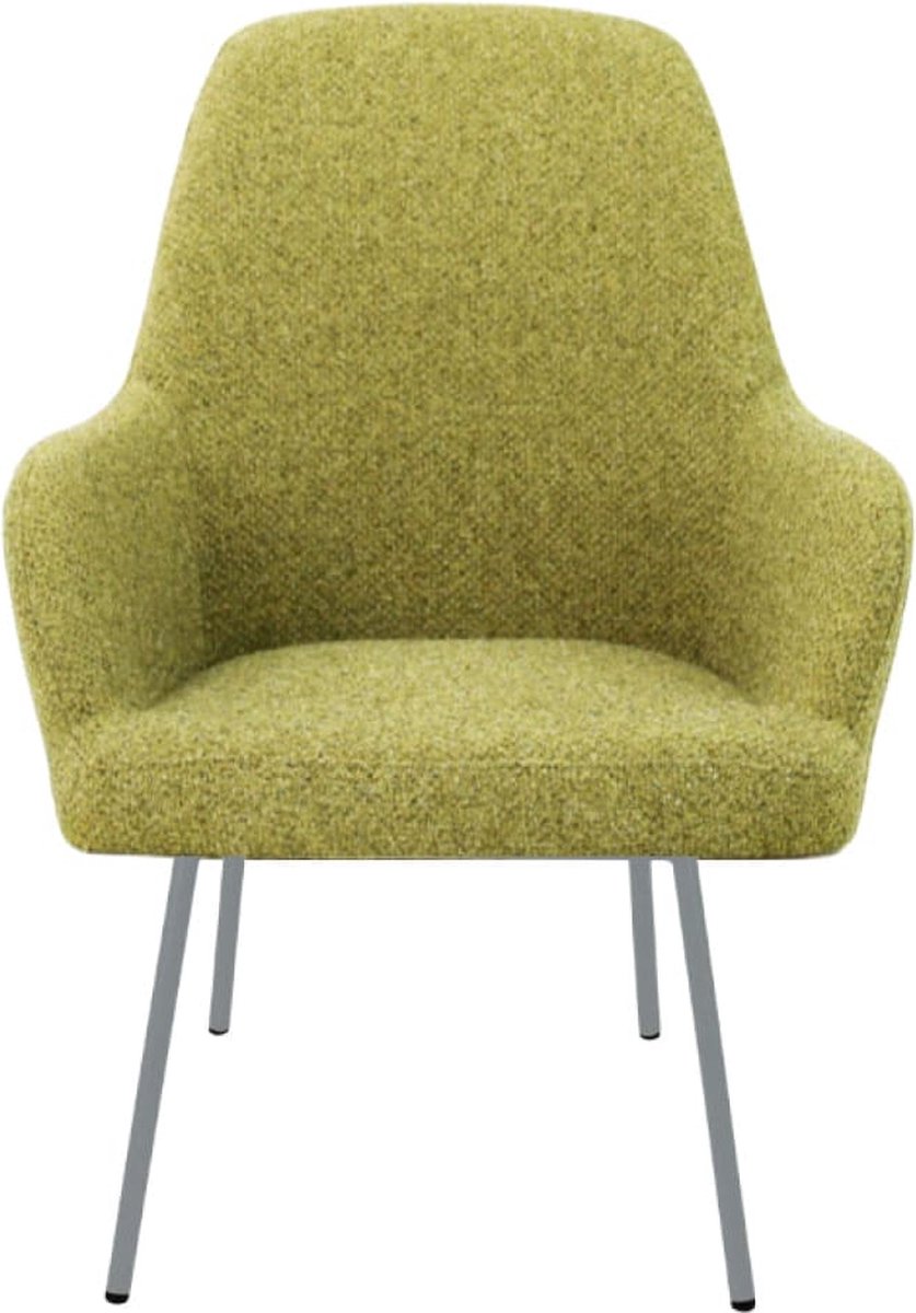Workliving LoLa - Fauteuil Lounge Vierpoot - Mix & Match - Lage Zitting / Petrol Blauw Zitting / Petrol Blauw Frame