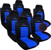 Rootz Autostoelhoezen - Autokussenbeschermers - Voertuigstoelkussens - Autostoelschilden - Autobankbeveiligingen - Autostoelhoezen - Rijstoelhoezen - Blauw - 14,6 x 13,4 x 11,4 inch