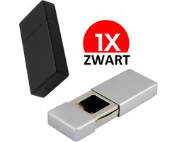 Asbak Voor Buiten- Mini Portable Ashtray - Draagbare Asbak - Zwart