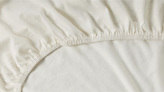 Hoeslaken Splittopper Jersey, Matraschermer voor hoogte van 8 tot 12cm, Split van 90cm, stretchbaar, duurzaam en heerlijk zacht, Zwart, 160 x 200 cm