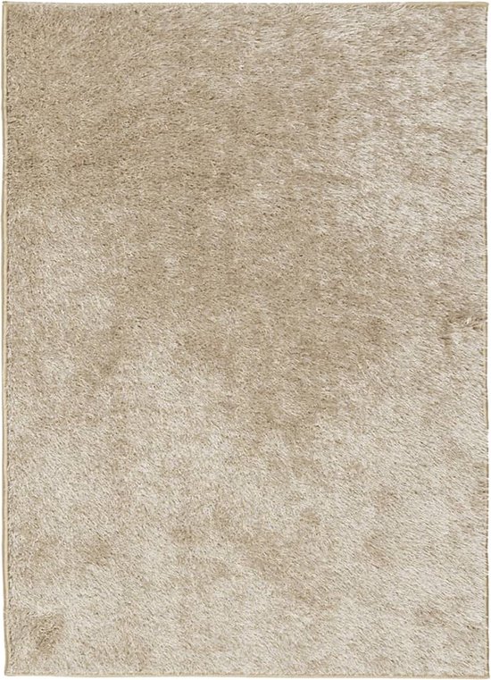 vidaXL-Vloerkleed-ISTAN-hoogpolig-glanzend-200x280-cm-beige