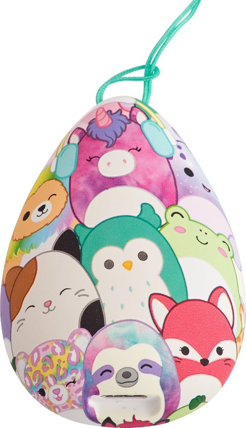 Squishmallows - draadloze oordopjes | earpods - medaillon opbergcase - met lanyard - TWS