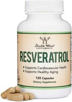 Double Wood Resveratrol vegan capsules - 120 x 250 mg - supplement