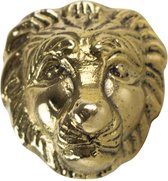 Bouton de porte Lion doré (6 cm)