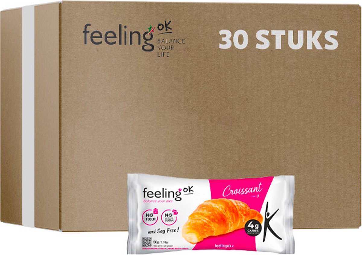 Goedkoopste Feeling OK | Croissant Start | 30 Stuks | 30 x 50 gram
