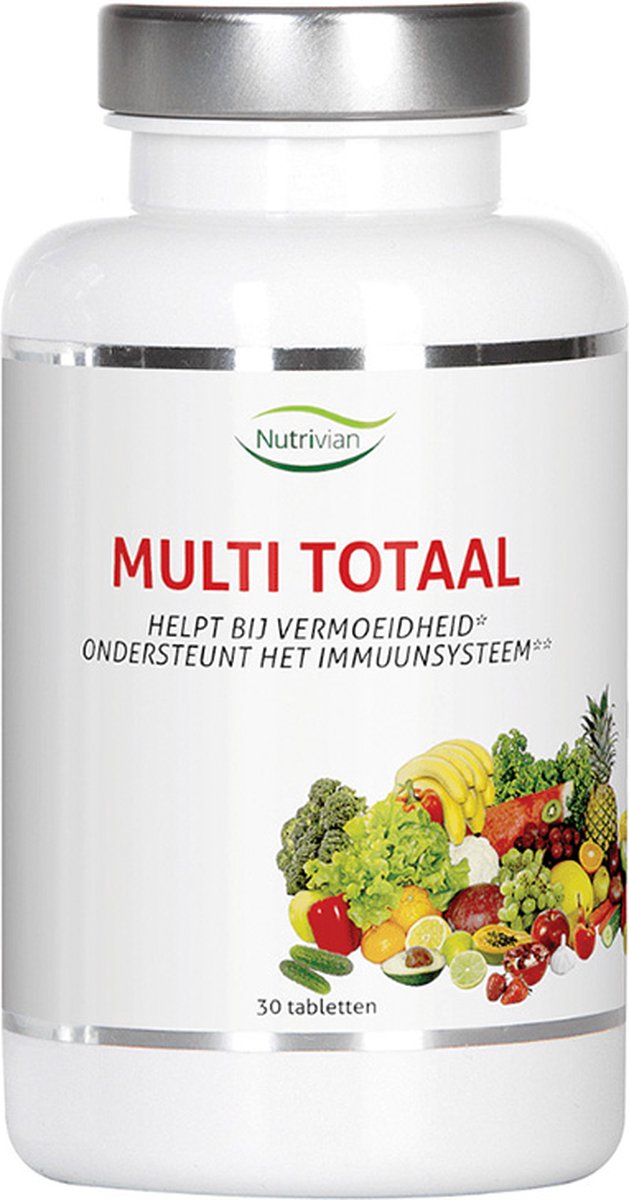 Nutrivian Vegan Multi Totaal Tabletten 30TB
