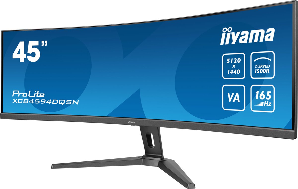iiyama ProLite XCB4594DQSN-B1 - 45 inch - DQHD - VA - afbeelding 3