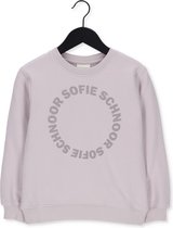 Sofie Schnoor G223230 Truien & Vesten Meisjes - Sweater - Hoodie - Vest- Lila - Maat 128
