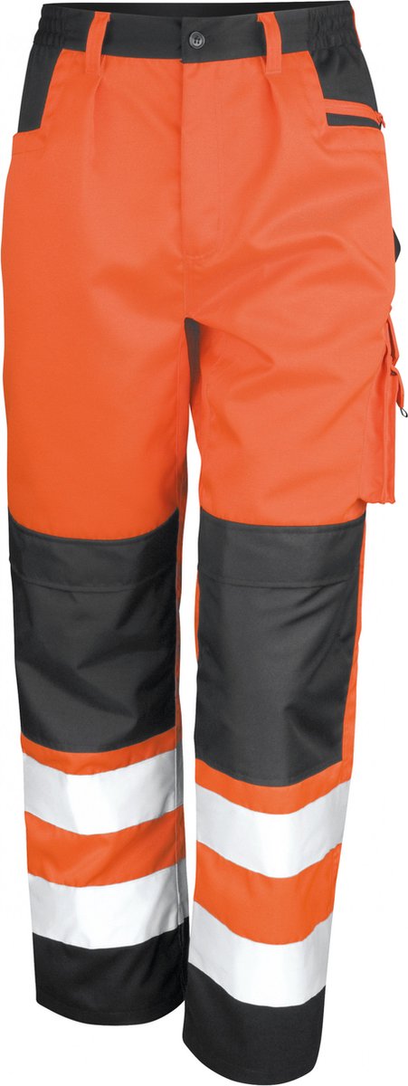 Regatta Safety Cargo Trouser RT327 - Fluorescent Orange - XXL