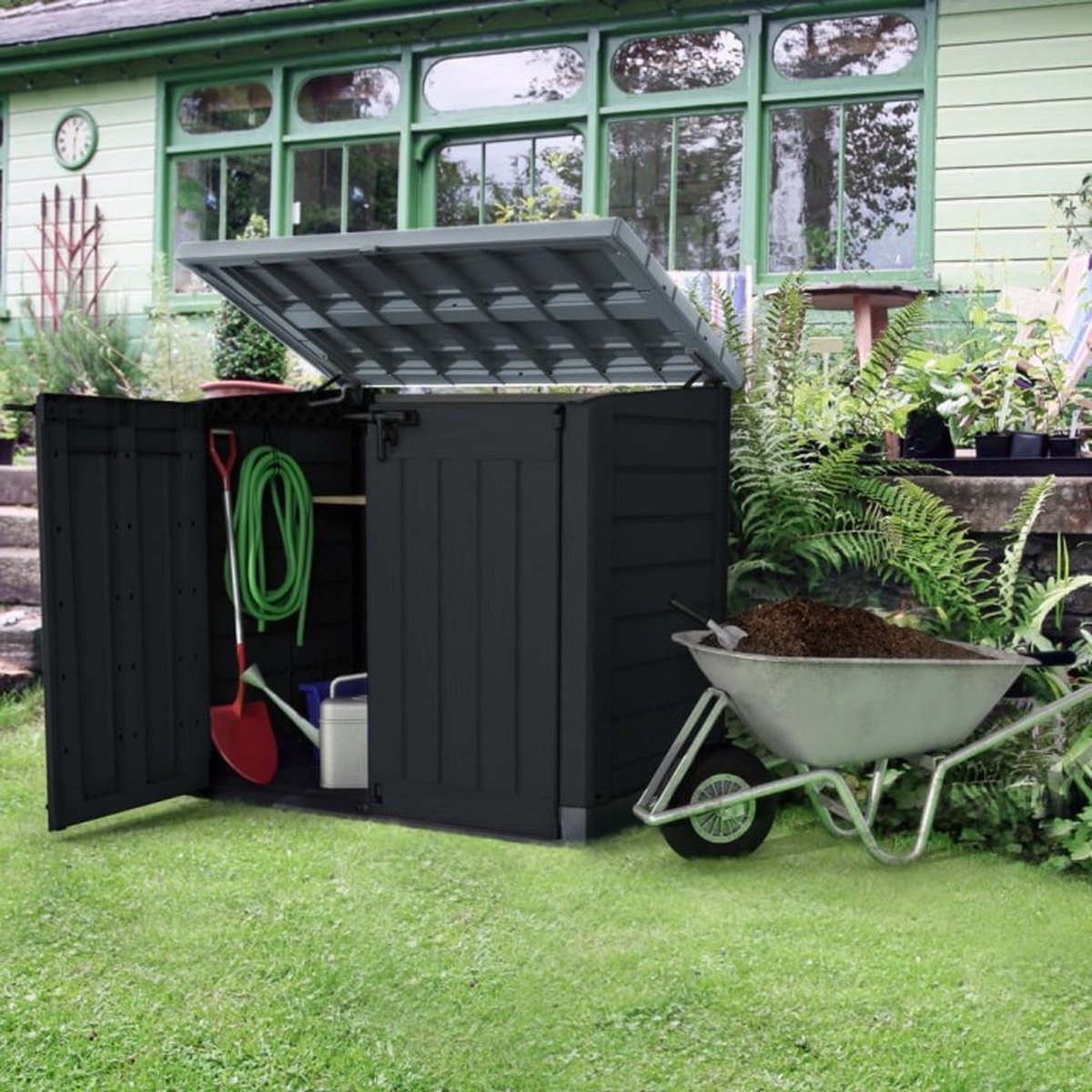 Keter Store It Out Max Coffre de rangement - 1200L - 145,5x82x125cm
