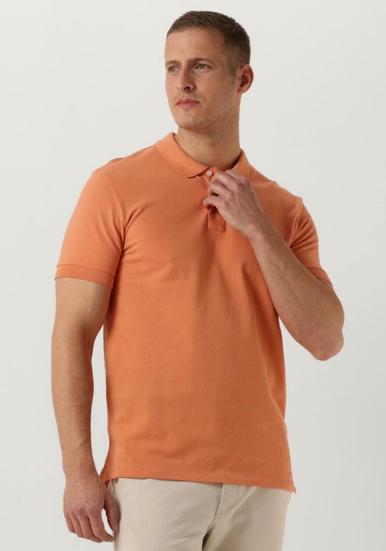Paul Smith Mens Slim Fit Ss Polo Shirt Zebra Polo's & T-shirts Heren - Polo shirt - Oranje - Maat L