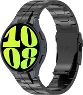 Bracelet en acier - acier inoxydable - adapté pour Samsung Galaxy Watch 6 / Watch 6 Classic - noir