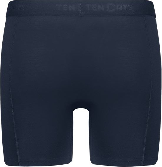 ten Cate Basics men shorts longs en viscose de bambou (pack de 4) - boxers pour hommes jambes longues - noir - Taille: M