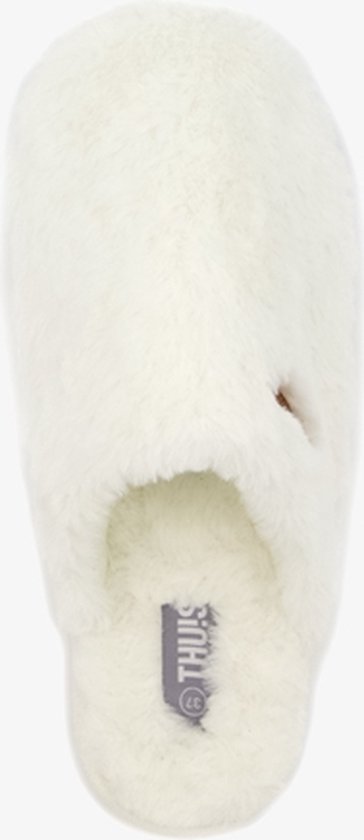 Witte pantoffels dames hotsell