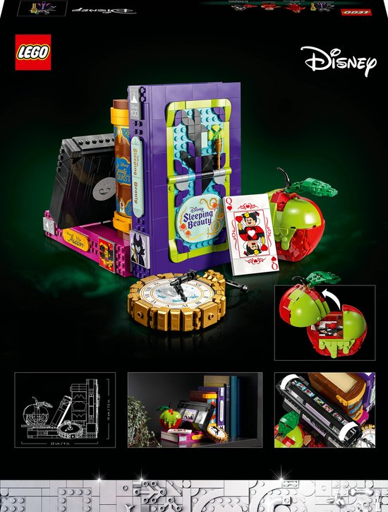 LEGO Disney Classic 100 jaar Symbolen van beroemde schurken - 43227