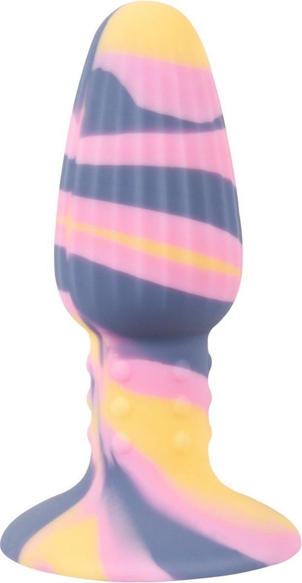 Goedkoopste You2Toys Driekleurige Buttplug met Zuignap