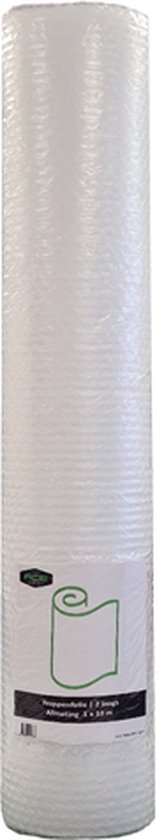Ace Verpakkingen - Noppenfolie - 1 Stuk - Luchtkussenfolie - Sterke Kwaliteit - 100cm × 10m - Bubbeltjesplastic - Bubbel folie - Perfect voor inpakken en verhuizen - 1 stuk - Ace Verpakkingen