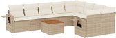 vidaXL-10-delige-Loungeset-met-kussens-poly-rattan-beige