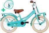 Vélo pour enfants Supersuper Cooper - 16 pouces - Turquoise