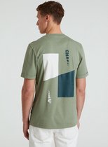 Chasin' T-shirt T-shirt afdrukken Reco Groen Maat S