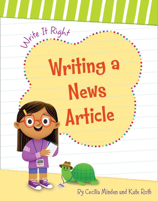 Write It Right - Writing a News Article - cover