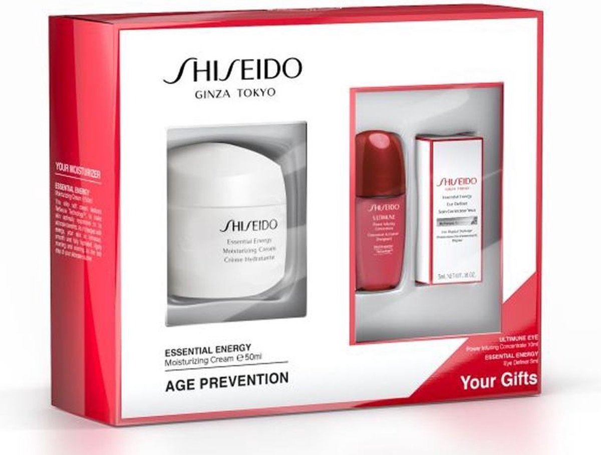 Shiseido Essentials Energy - 3 stuks - Geschenkset - SHISEIDO