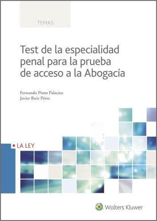 Test de la especialidad penal para la prueba de acceso a la  ... - cover