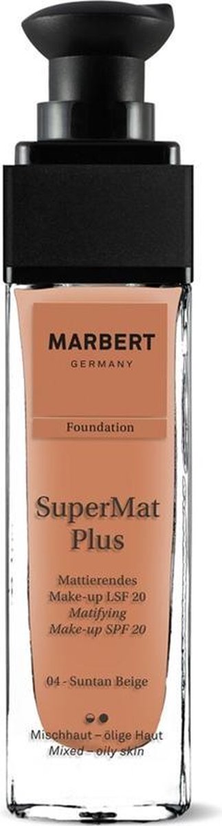 Marbert Supermat Plus Foundation 04 Suntan Beige