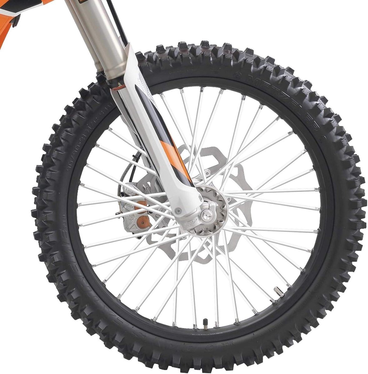 Inovra Plus - Spaakhuiden 72 Stuks Wit voor Velgafdekkingen en Decoratie van Motorfietsen