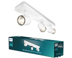 Philips Runner opbouwspot - 3-lichts - wit