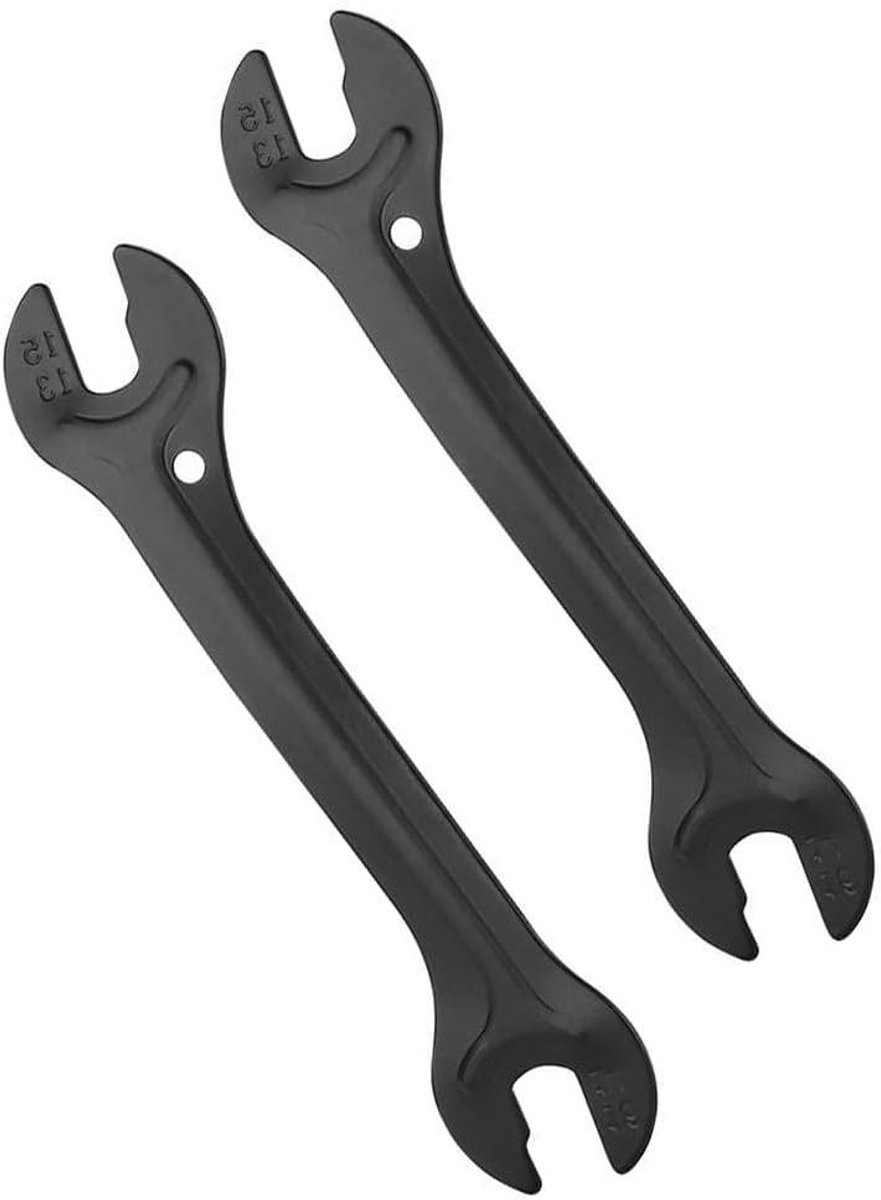 Allecto Plus - Conussleutel Set voor Fiets Kegelnaaf | Koolstalen MTB Wielrennen Gereedschap