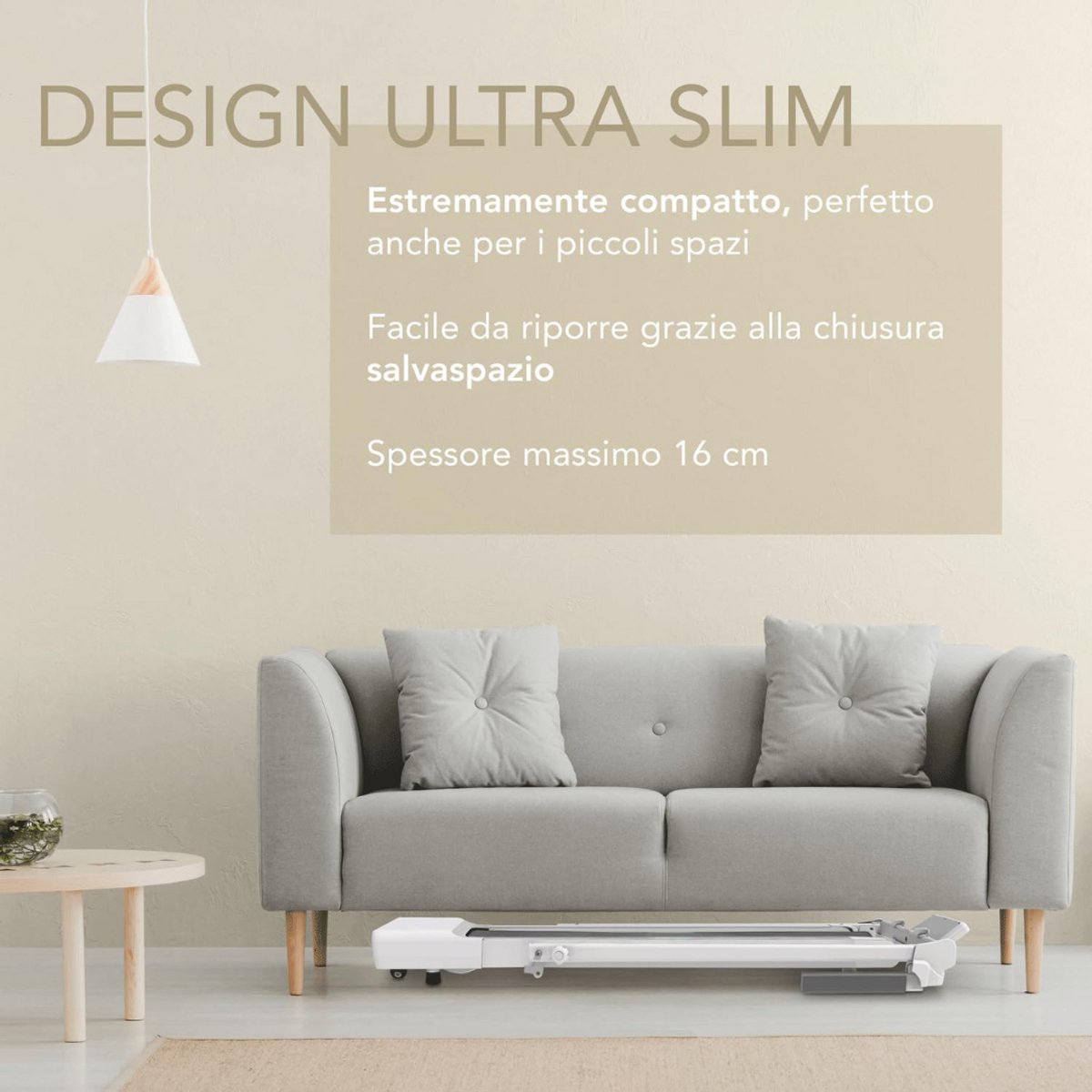 Afbeelding 3 van MKSS® Loopband Inklapbaar - Hometrainer Elektrisch - Walking Pad Fitness - Wit